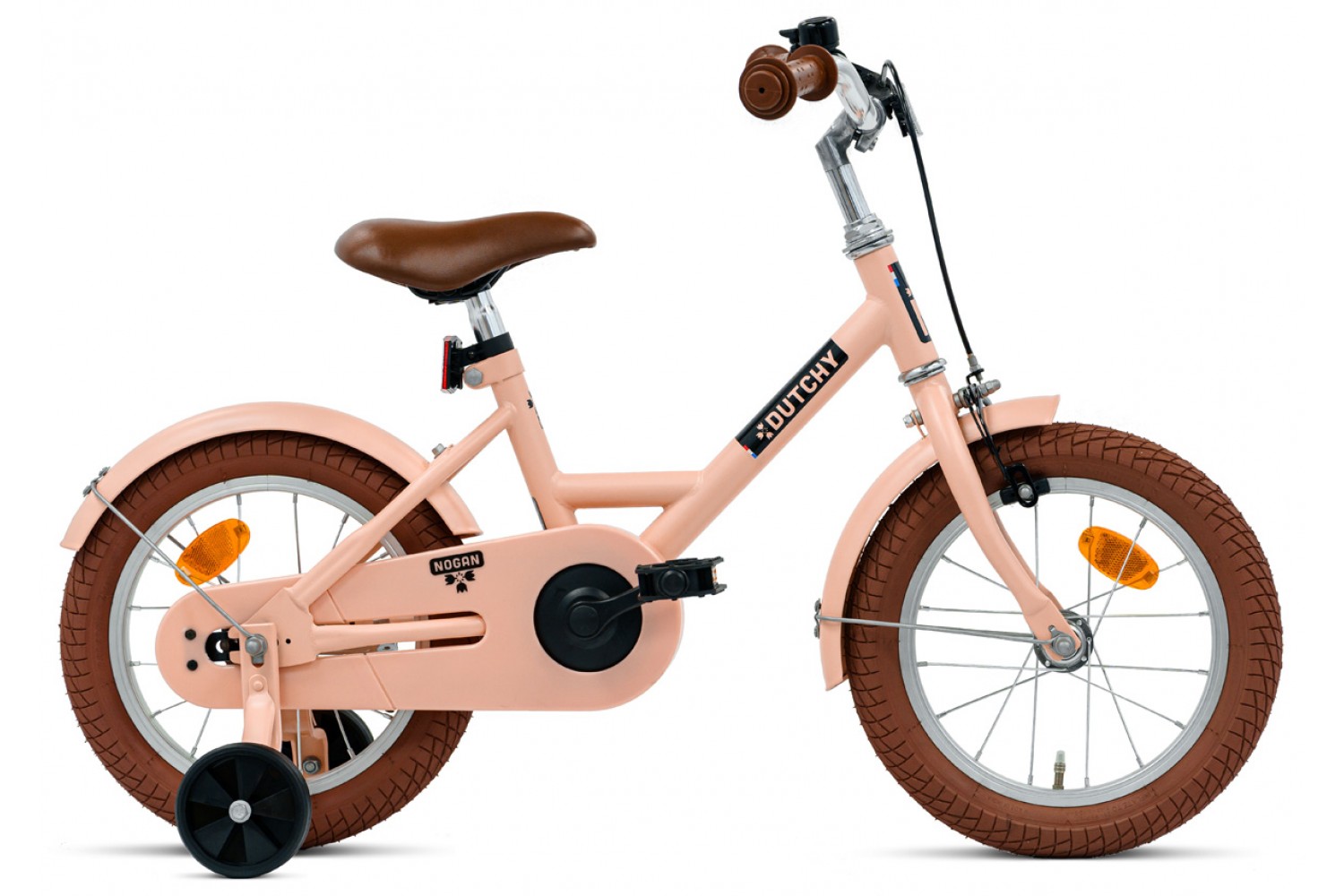 Vélo Enfant Nogan Dutchy 14 pouces Rose Mat Vélo Enfant Nogan Dutchy 14 pouces Rose Mat