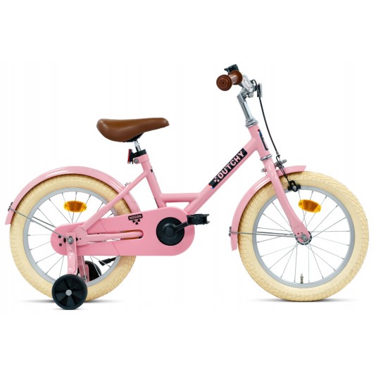 Vélo Enfant Nogan Dutchy 16 pouces Rose Brillant