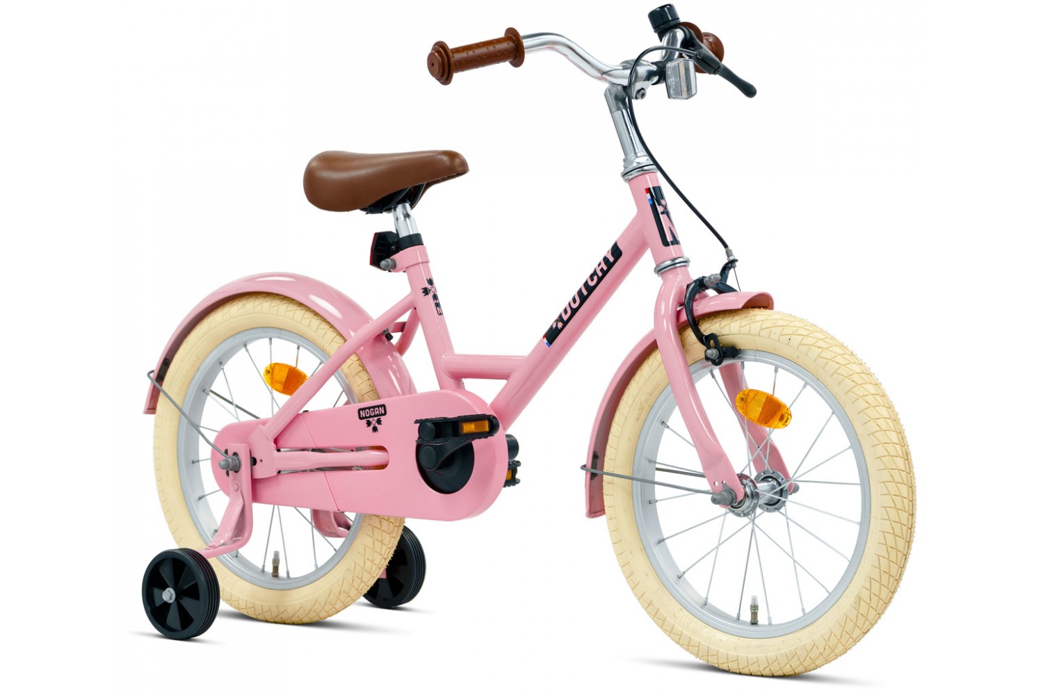 Vélo Enfant Nogan Dutchy 16 pouces Rose Brillant Vélo Enfant Nogan Dutchy 16 pouces Rose Brillant
