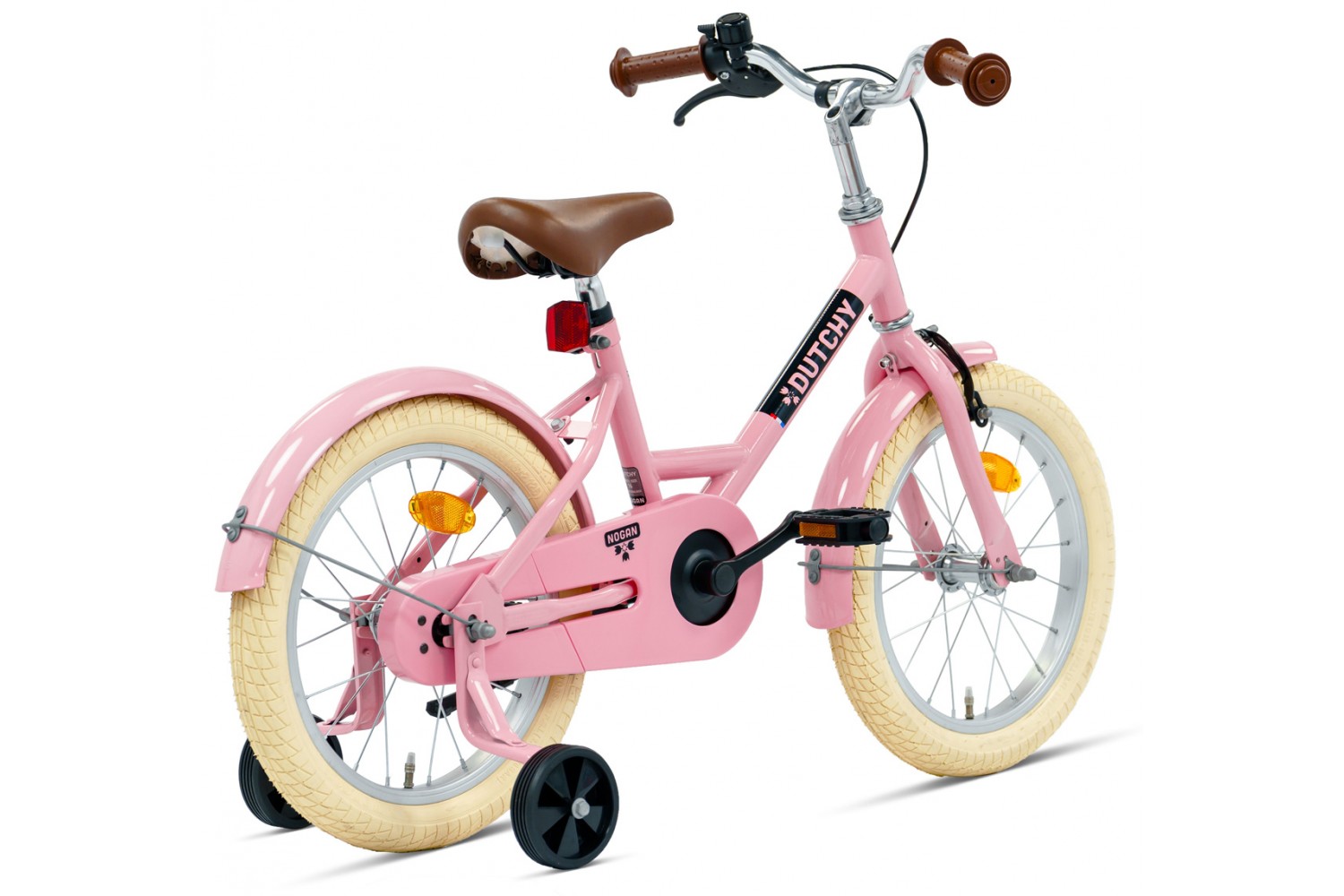 Vélo Enfant Nogan Dutchy 16 pouces Rose Brillant Vélo Enfant Nogan Dutchy 16 pouces Rose Brillant