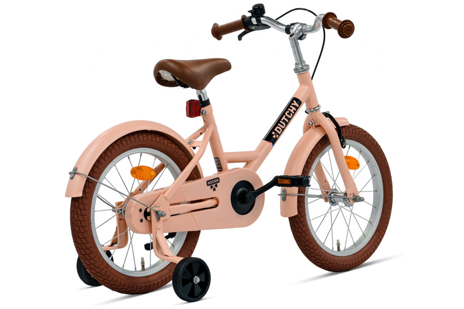 Vélo Enfant Nogan Dutchy 16 pouces Rose Mat Vélo Enfant Nogan Dutchy 16 pouces Rose Mat