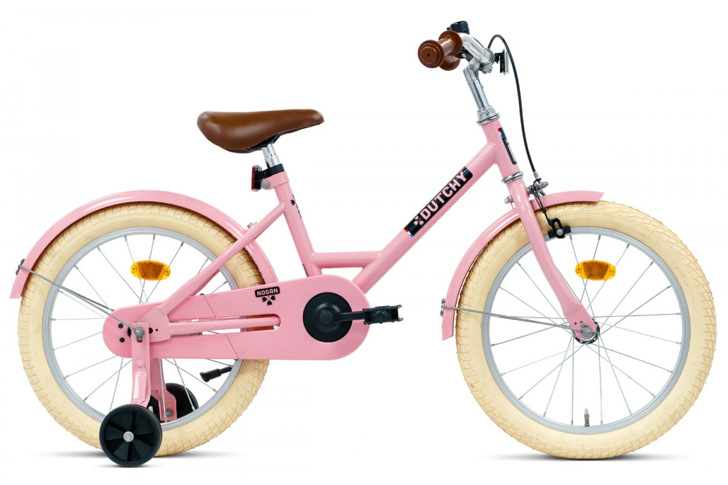 Vélo Enfant Nogan Dutchy 18 pouces Rose Brillant Vélo Enfant Nogan Dutchy 18 pouces Rose Brillant