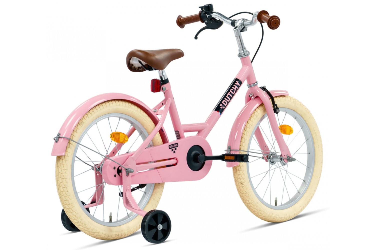 Vélo Enfant Nogan Dutchy 18 pouces Rose Brillant Vélo Enfant Nogan Dutchy 18 pouces Rose Brillant