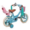 Vélo Enfant Nogan Butterfly 12 Pouces Filles Turquoise