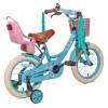 Vélo Enfant Nogan Butterfly 14 Pouces Filles Turquoise