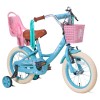 Vélo Enfant Nogan Butterfly 14 Pouces Filles Turquoise