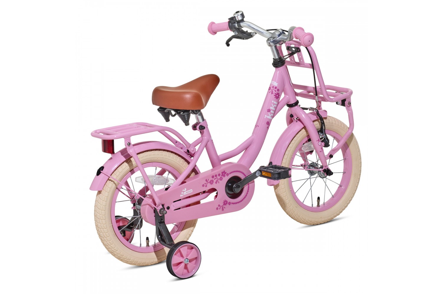 Vélo Enfant Nogan Kiki 14 Pouces Filles Rose