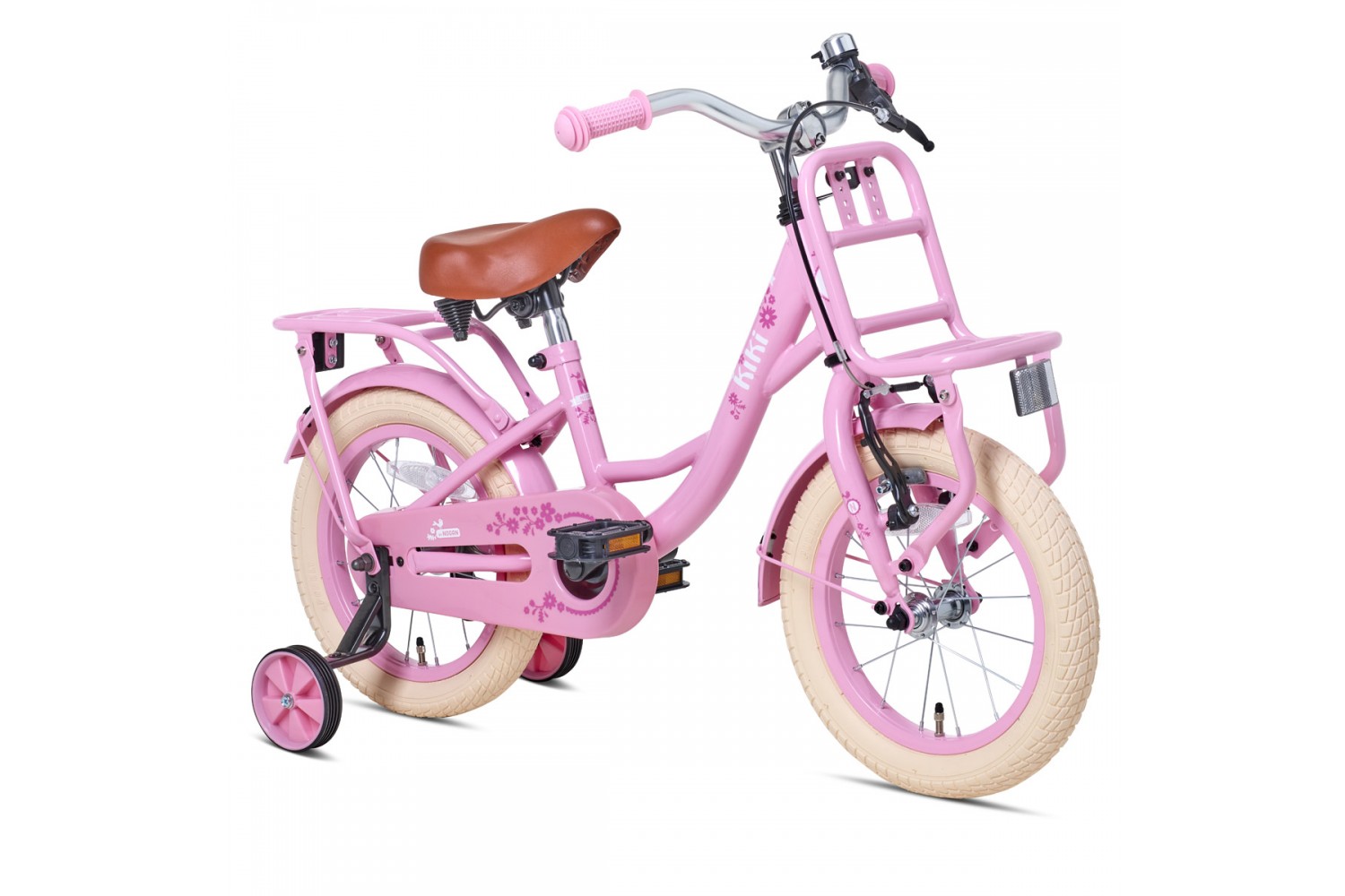 Vélo Enfant Nogan Kiki 14 Pouces Filles Rose