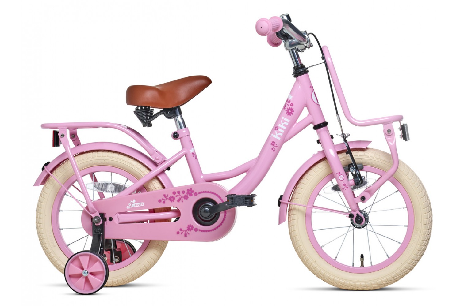 Vélo Enfant Nogan Kiki 12 Pouces Filles Rose