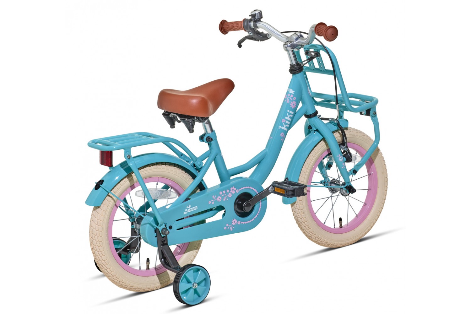 Vélo Enfant Nogan Kiki 12 Pouces Filles Turquoise