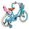 Vélo Enfant Nogan Butterfly 16 Pouces Filles Turquoise