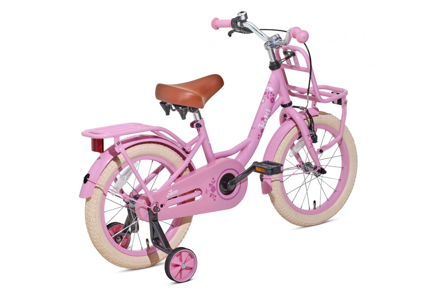 Vélo Enfant Nogan Kiki 16 Pouces Filles Rose