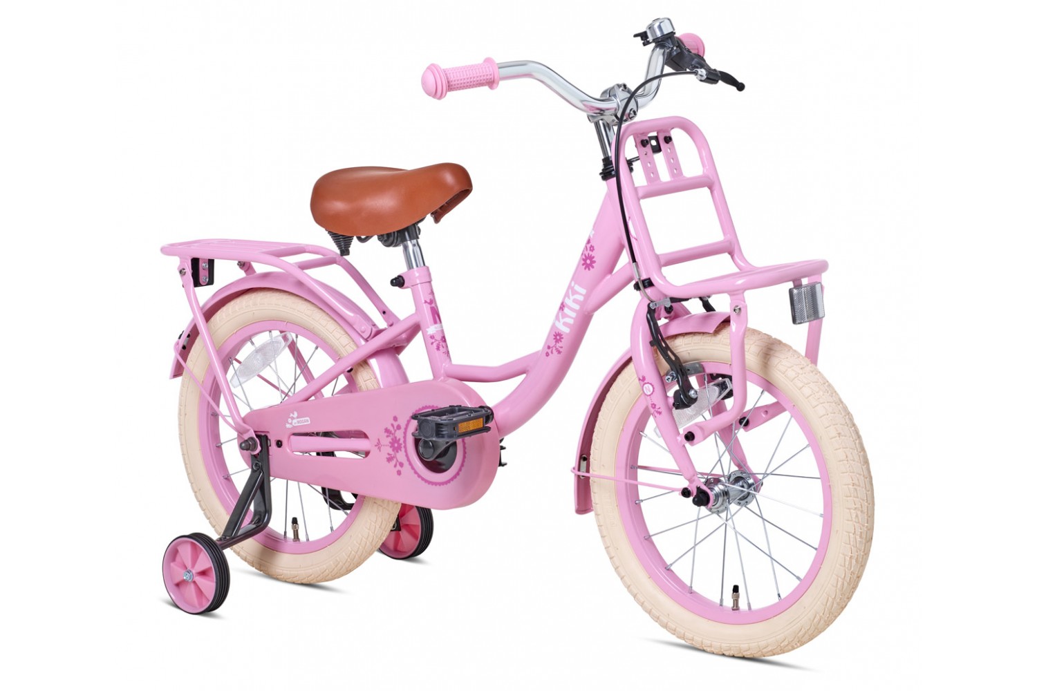 Vélo Enfant Nogan Kiki 16 Pouces Filles Rose