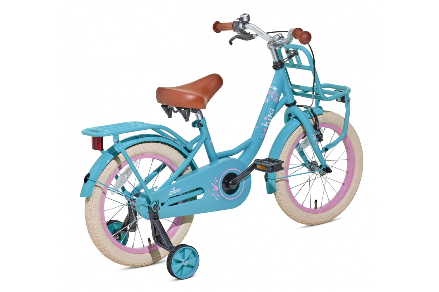 Vélo Enfant Nogan Kiki 16 Pouces Filles Turquoise