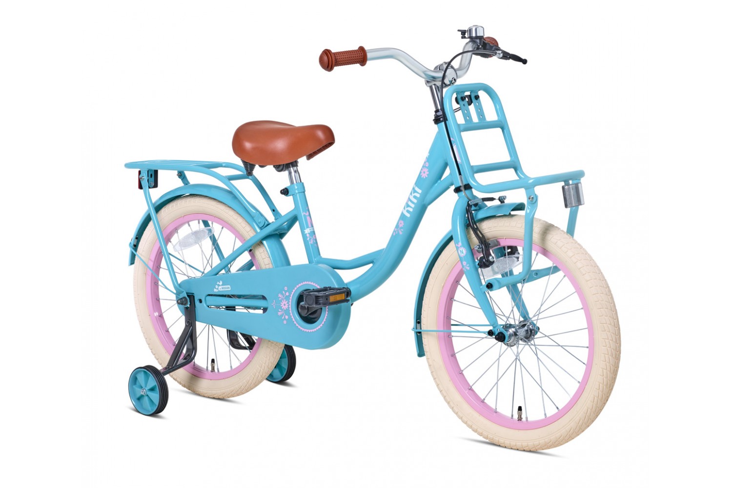 Vélo Enfant Nogan Kiki 18 Pouces Turquoise