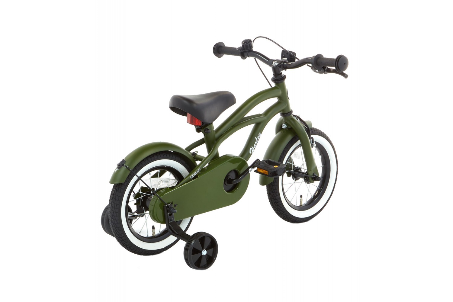 Vélo pour enfants Nogan Harley 12 pouces Army Green Vélo Enfant Nogan Harley 12 Pouces Vert Armée