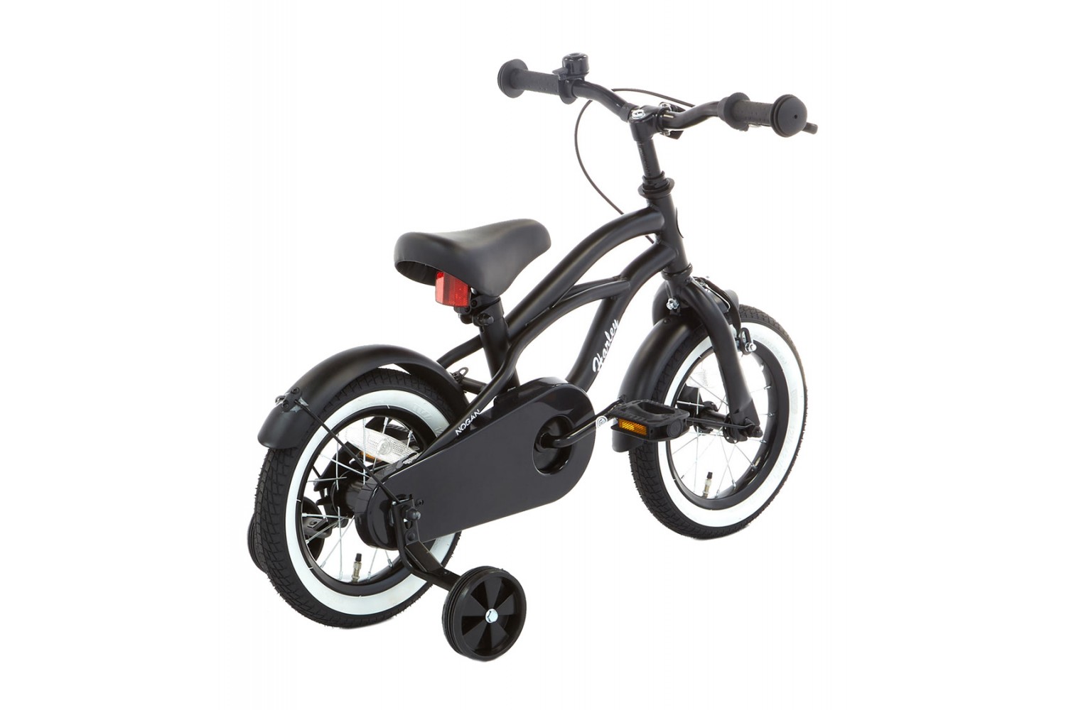 Vélo pour enfants Nogan Harley 12 pouces noir Vélo Enfant Nogan Harley 12 Pouces Noir