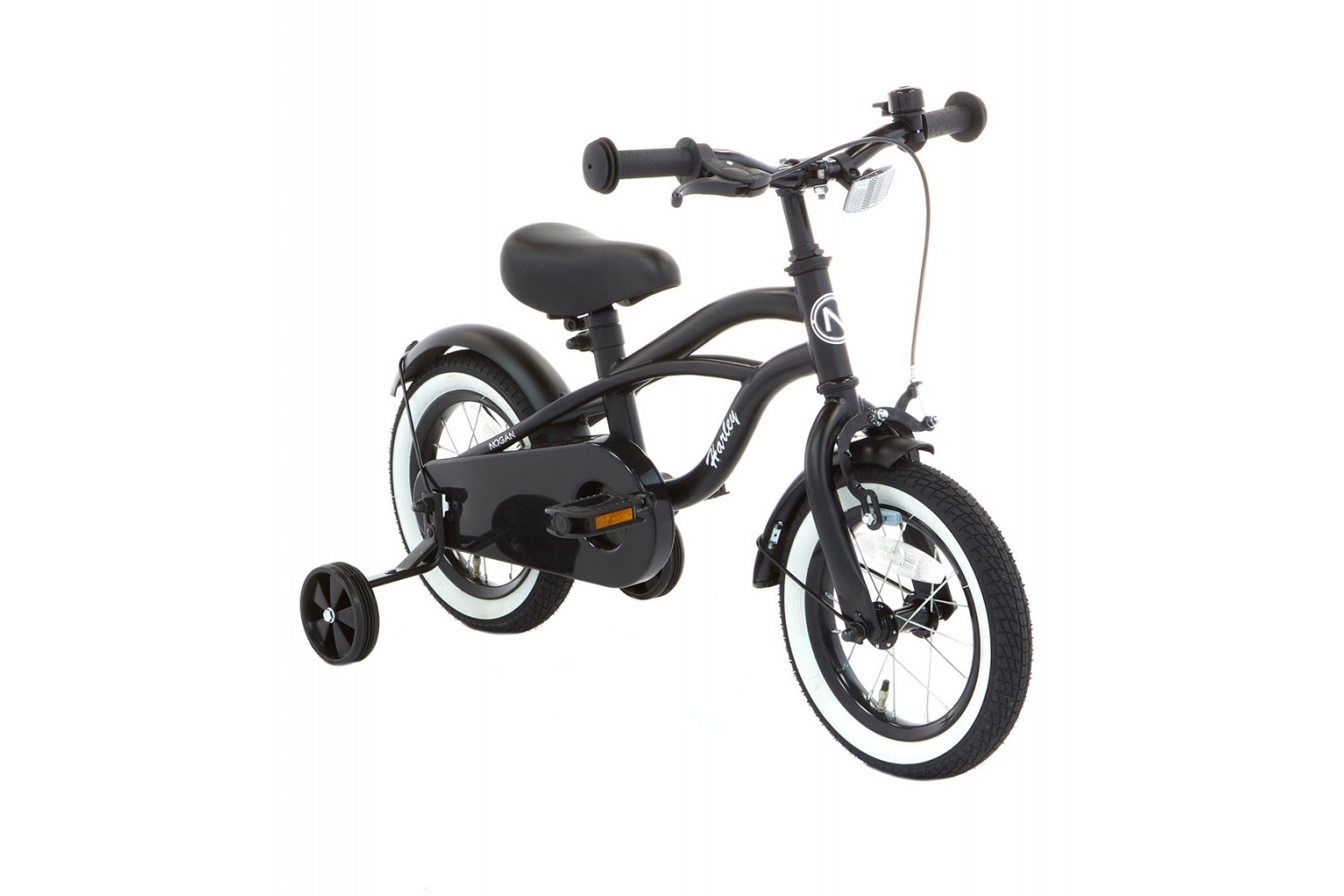 Vélo pour enfants Nogan Harley 12 pouces noir Vélo Enfant Nogan Harley 12 Pouces Noir