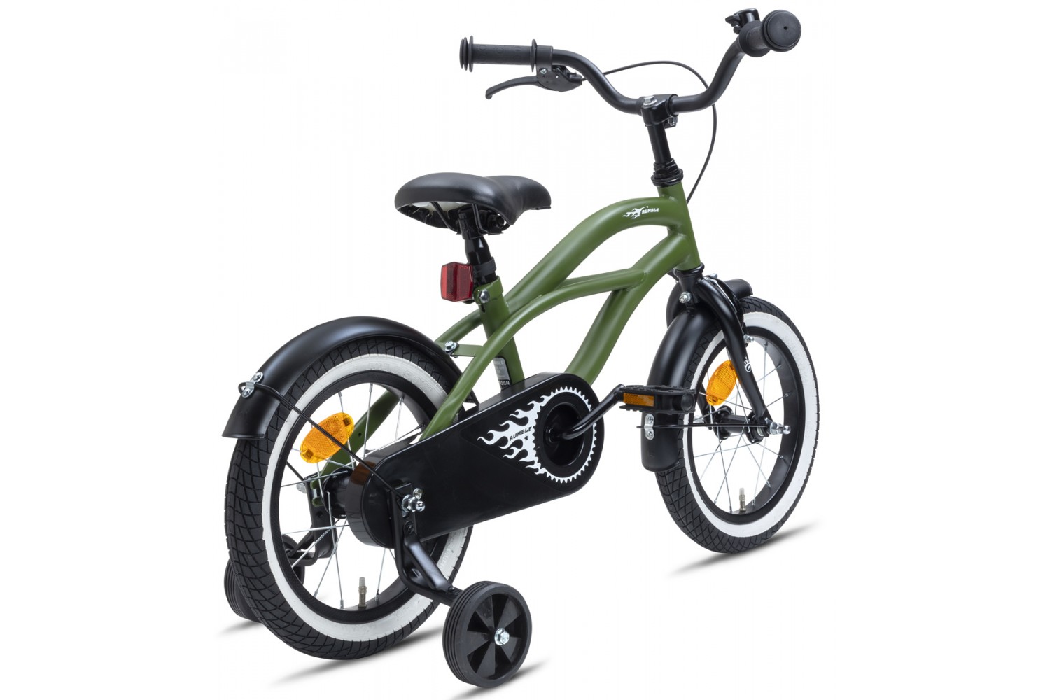 Vélo Enfant Nogan Rumble 14 Pouces Vert Armée