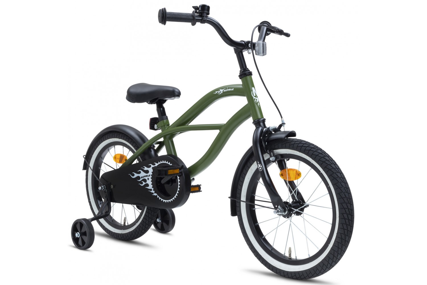 Vélo Enfant Nogan Rumble 16 Pouces Vert Armée