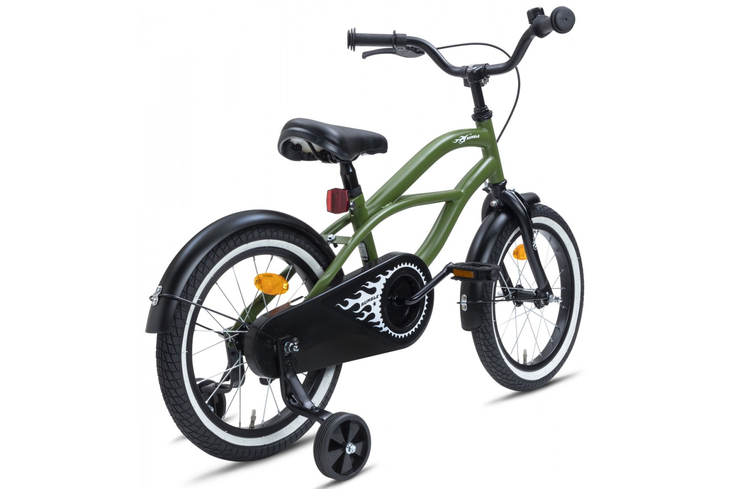 Vélo Enfant Nogan Rumble 16 Pouces Vert Armée