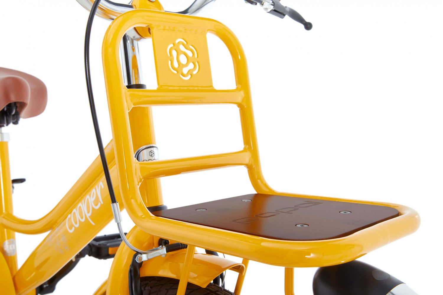 Vélo Enfant Popal Cooper Bamboo 20 Pouces Filles Jaune