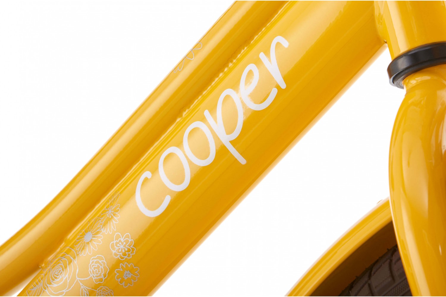 Vélo Enfant Popal Cooper Bamboo 20 Pouces Filles Jaune