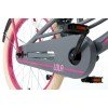 Vélo Enfant Supersuper Lola 20 Pouces Filles Gris-Rose