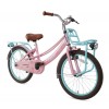 Vélo Enfant Supersuper Lola 20 Pouces Filles Rose Turquoise