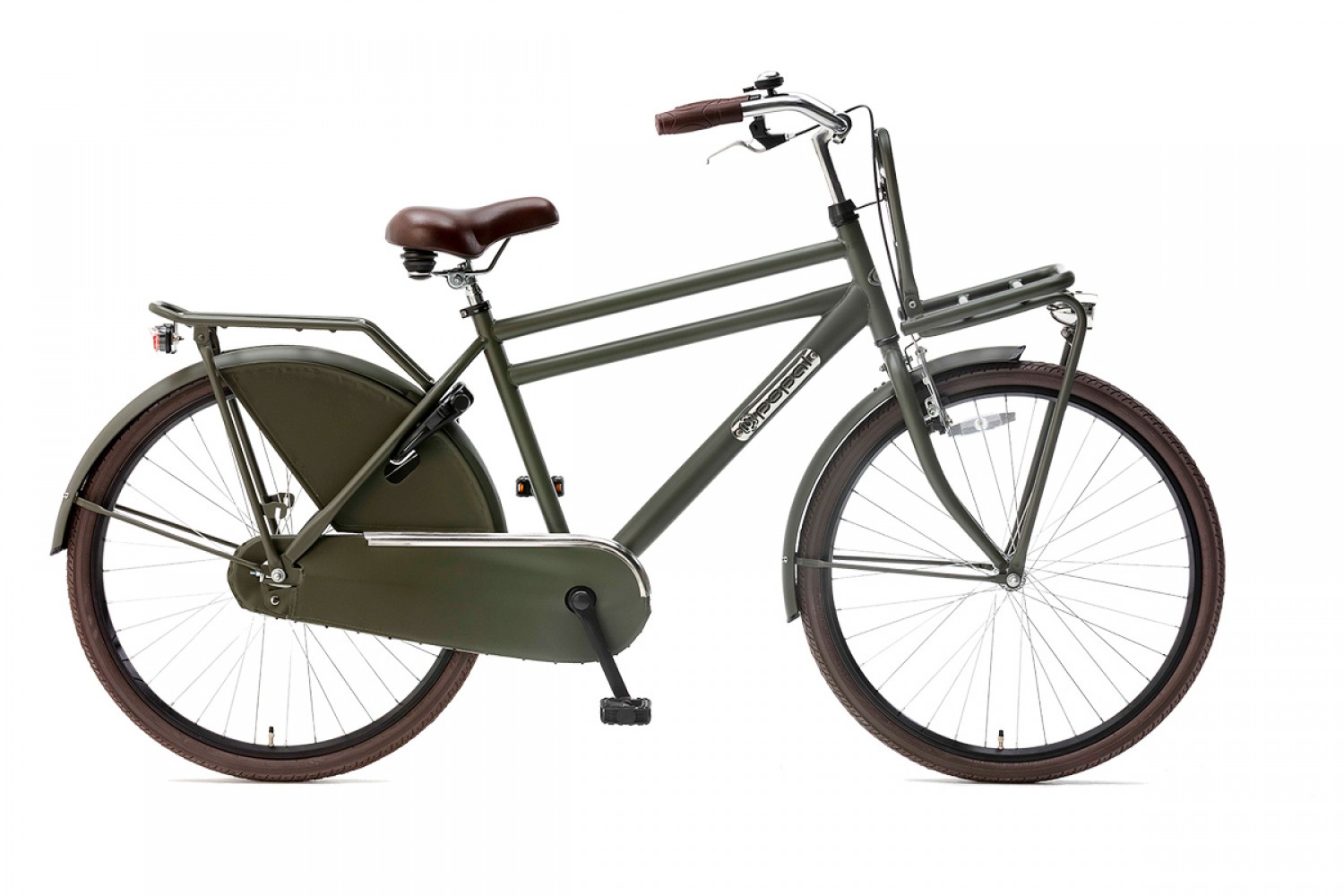 Vélo Hollandais Popal Daily Dutch Basic 26 Pouces Garçons Vert Armée