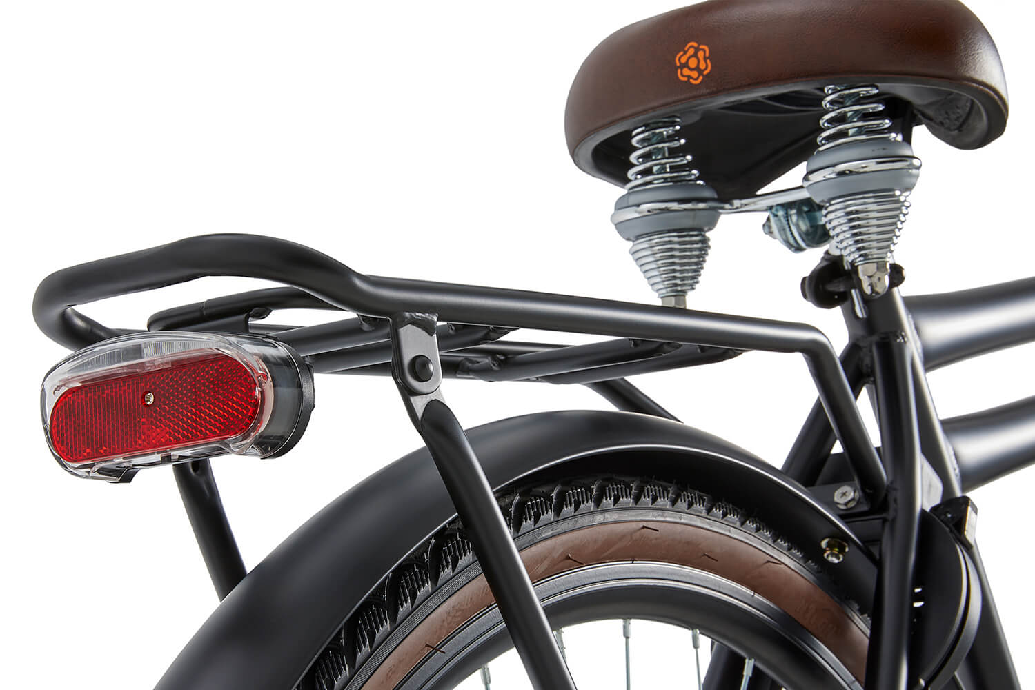 Popal Daily Dutch Basic+ 28 pouces Vélo de transport Hommes 50cm Matt Black Vélo Hollandais Popal Daily Dutch Basic+ 28 Pouces Hommes 50cm Noir Mat