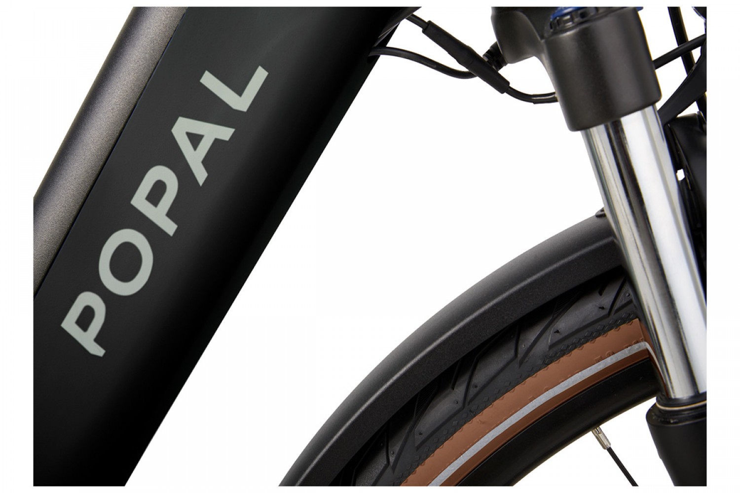 Popal Novel Vélo électrique 53cm Noir mat Vélo Électrique Popal Novel 53cm Noir Mat