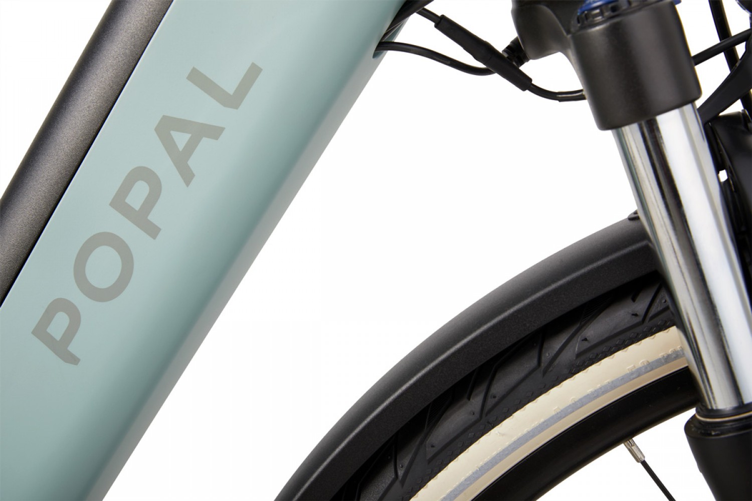 Bicyclette électrique Popal Novel 47cm Mineral Green Vélo Électrique Popal Novel 47cm Mineral Green