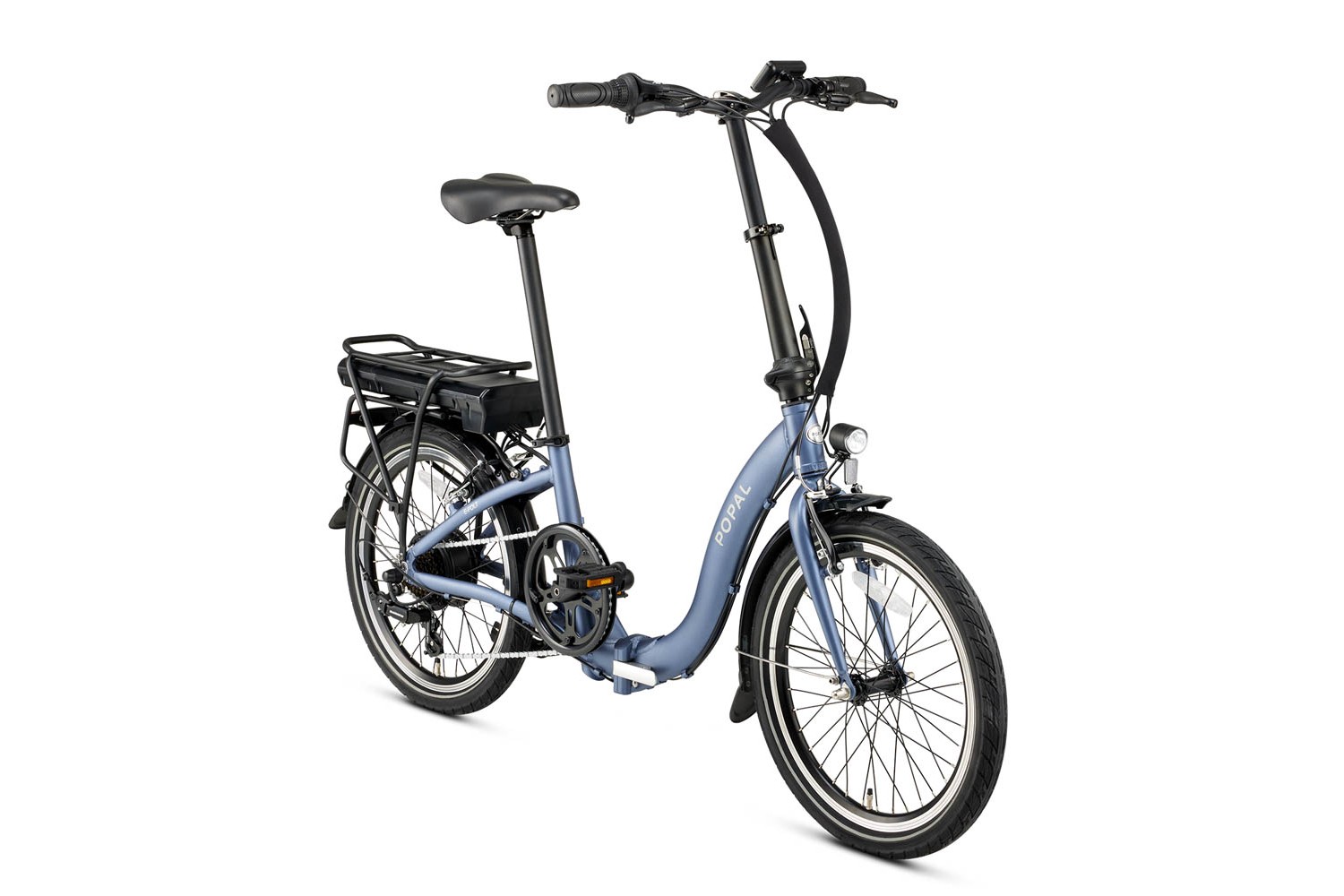 Vélo Électrique Pliable Popal E-Folt 1.0 20 Pouces Bleu Mat