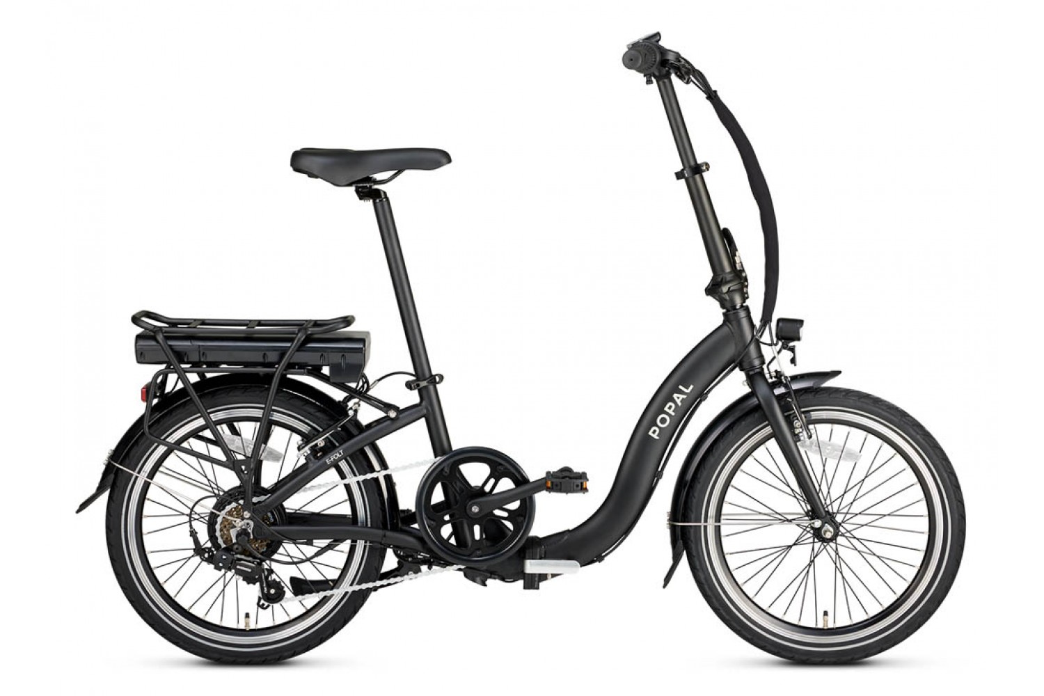 Vélo Électrique Pliable Popal E-Folt 1.0 20 Pouces Noir Mat