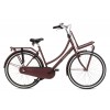 Vélo Hollandais Popal Daily Dutch Basic+ N3 28 pouces Femmes 47cm Chêne Rouge