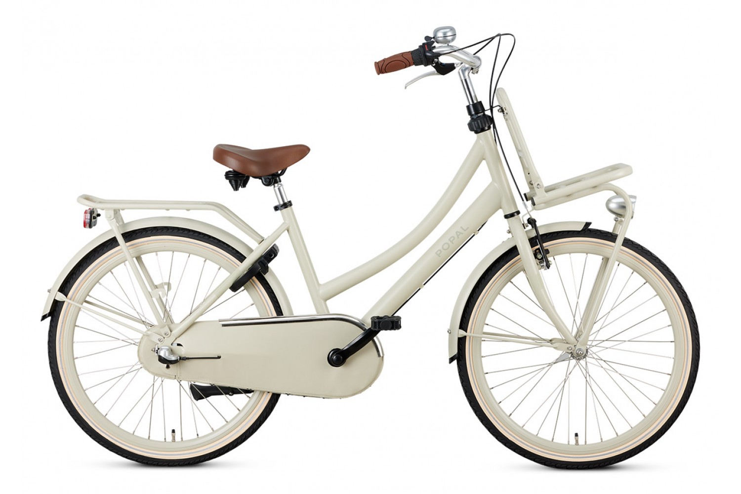 Vélo Hollandais Popal Daily Dutch Basic+ N3 24 pouces Filles Cosmic Sand