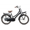 Vélo Hollandais Popal Daily Dutch Basic+ N3 22 pouces Filles Noir Mat