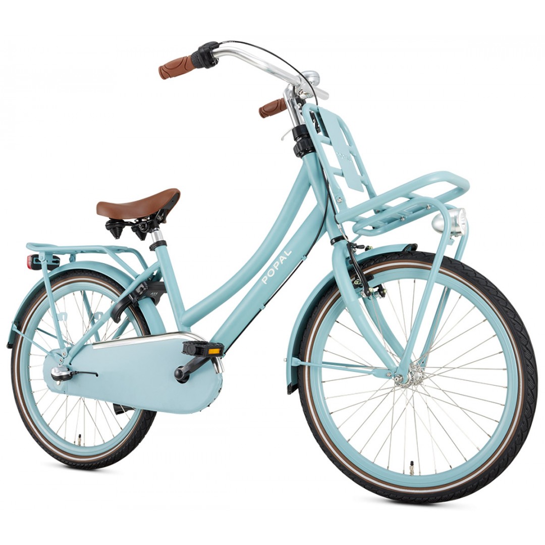 V lo Hollandais Popal Daily Dutch Basic N3 22 pouces Filles Bleu Mat