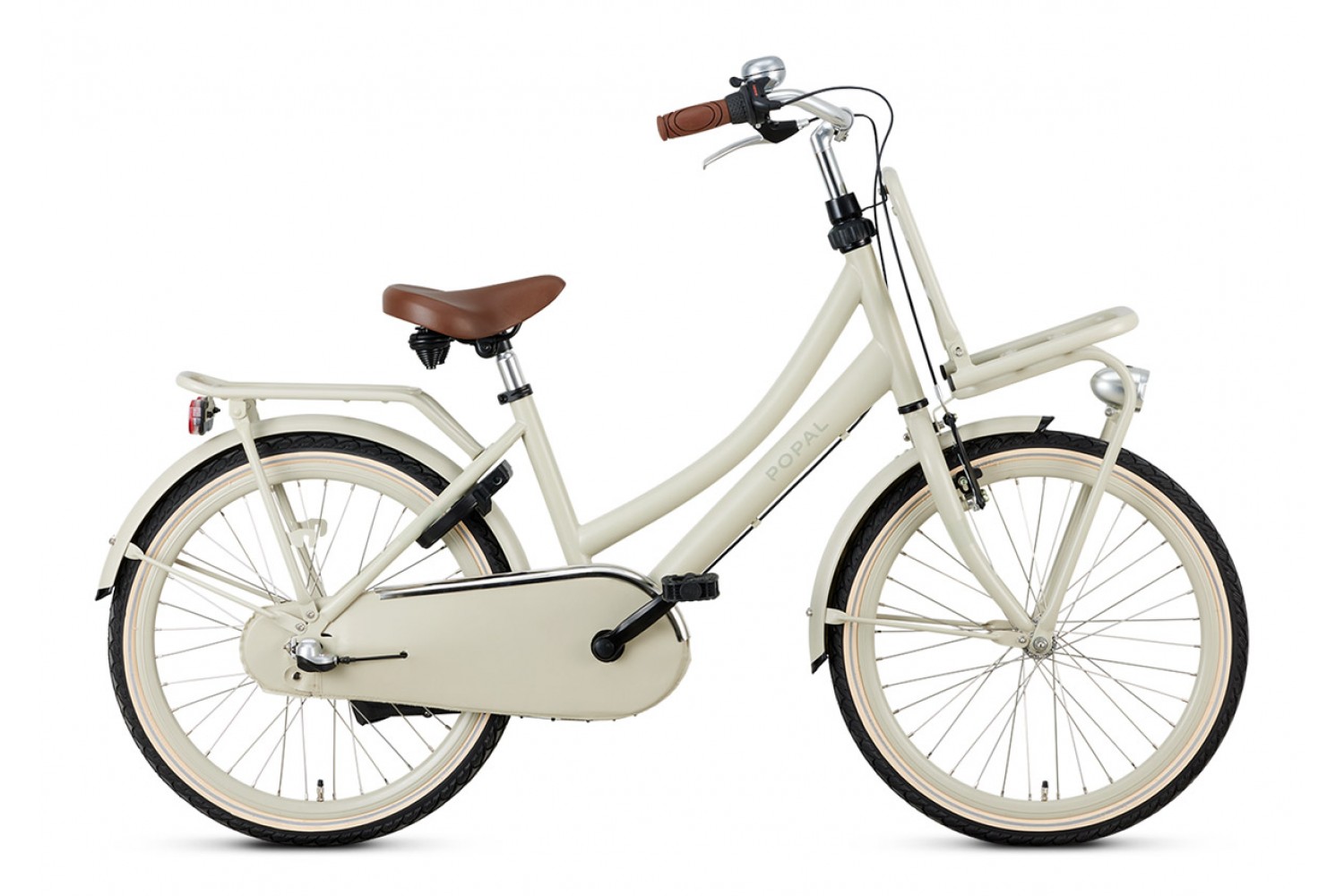 Vélo Hollandais Popal Daily Dutch Basic+ N3 22 pouces Filles Cosmic Sand