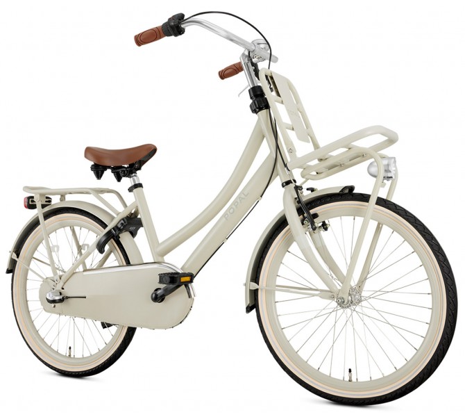 Velo Hollandais Popal Daily Dutch Basic N3 22 pouces Filles Cosmic Sand