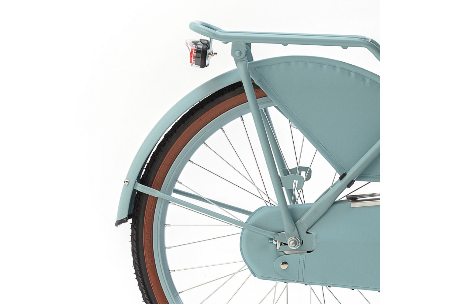 Popal Daily Dutch Basic Vélo de transport 22 pouces Filles Bleu mat Vélo Hollandais Popal Daily Dutch Basic 22 Pouces Filles Bleu Mat