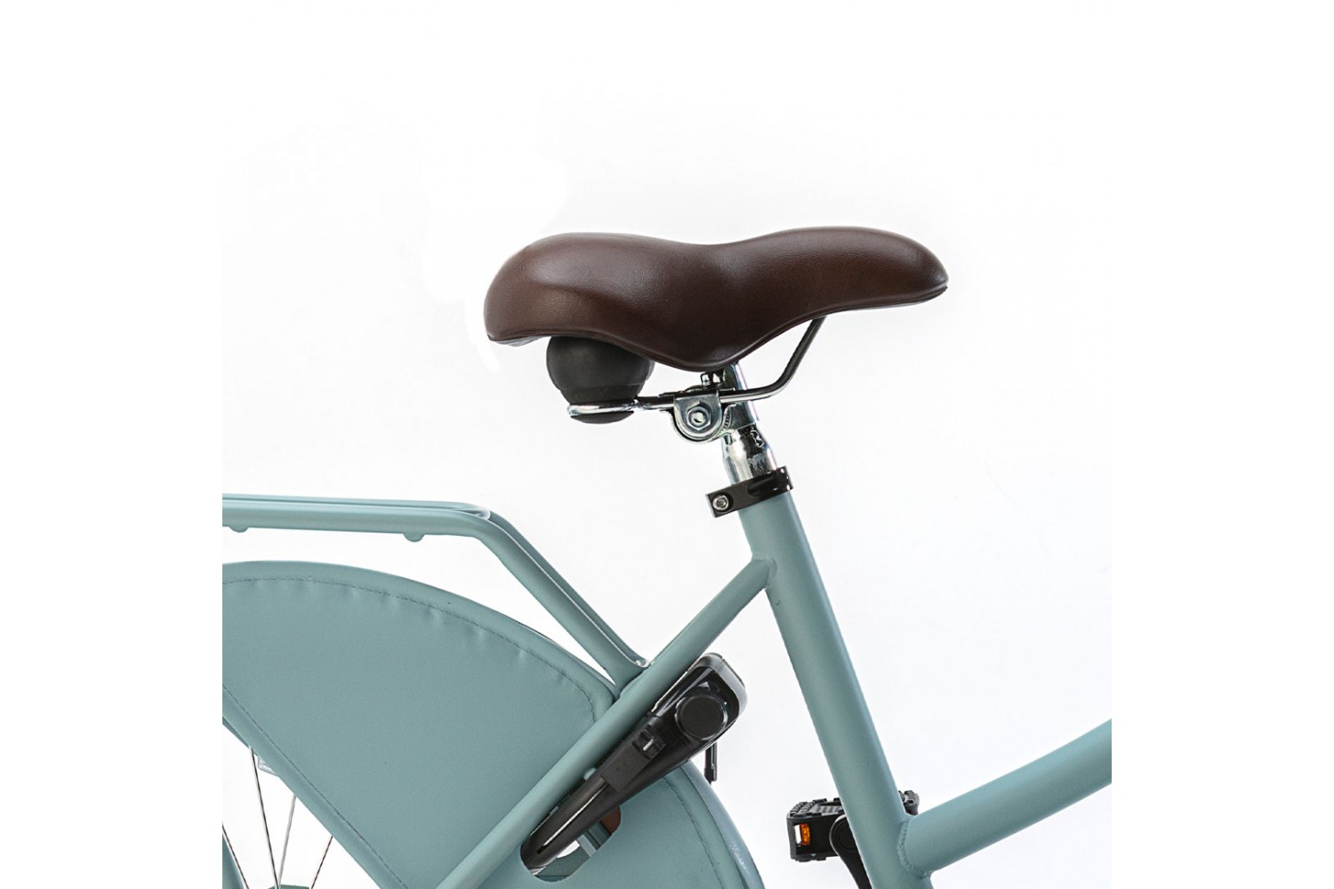 Popal Daily Dutch Basic Vélo de transport 22 pouces Filles Bleu mat Vélo Hollandais Popal Daily Dutch Basic 22 Pouces Filles Bleu Mat