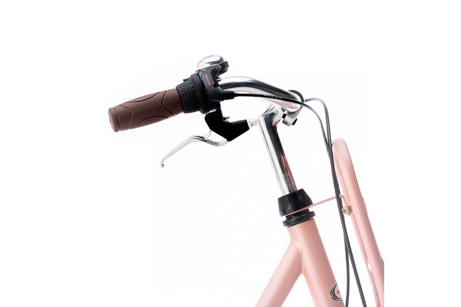 Popal Daily Dutch Basic+ Vélo de transport 22 pouces Filles Saumon Vélo Hollandais Popal Daily Dutch Basic+ 22 Pouces Filles Saumon