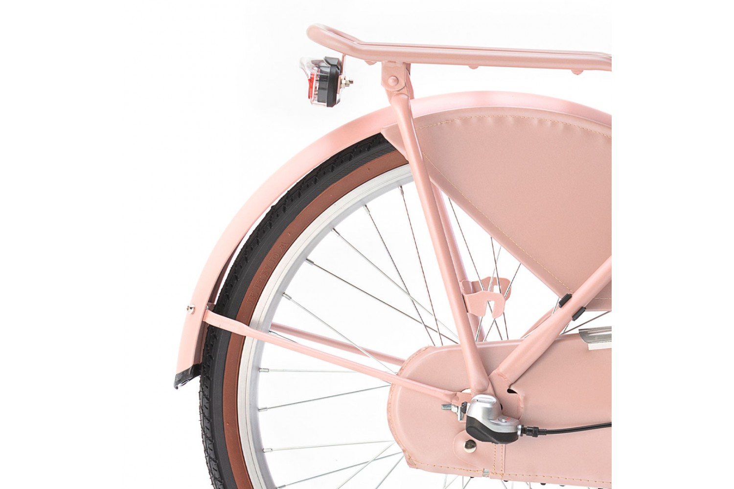 Popal Daily Dutch Basic+ Vélo de transport 22 pouces Filles Saumon Vélo Hollandais Popal Daily Dutch Basic+ 22 Pouces Filles Saumon
