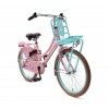 Popal Daily Dutch Basic+ Vélo de transport 22 pouces filles Menthe-rose Vélo Hollandais Popal Daily Dutch Basic+ 22 Pouces Filles Menthe Rose
