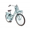 Popal Daily Dutch Basic+ Vélo de transport 22 pouces Filles Bleu mat Vélo Hollandais Popal Daily Dutch Basic+ 22 Pouces Filles Bleu Mat