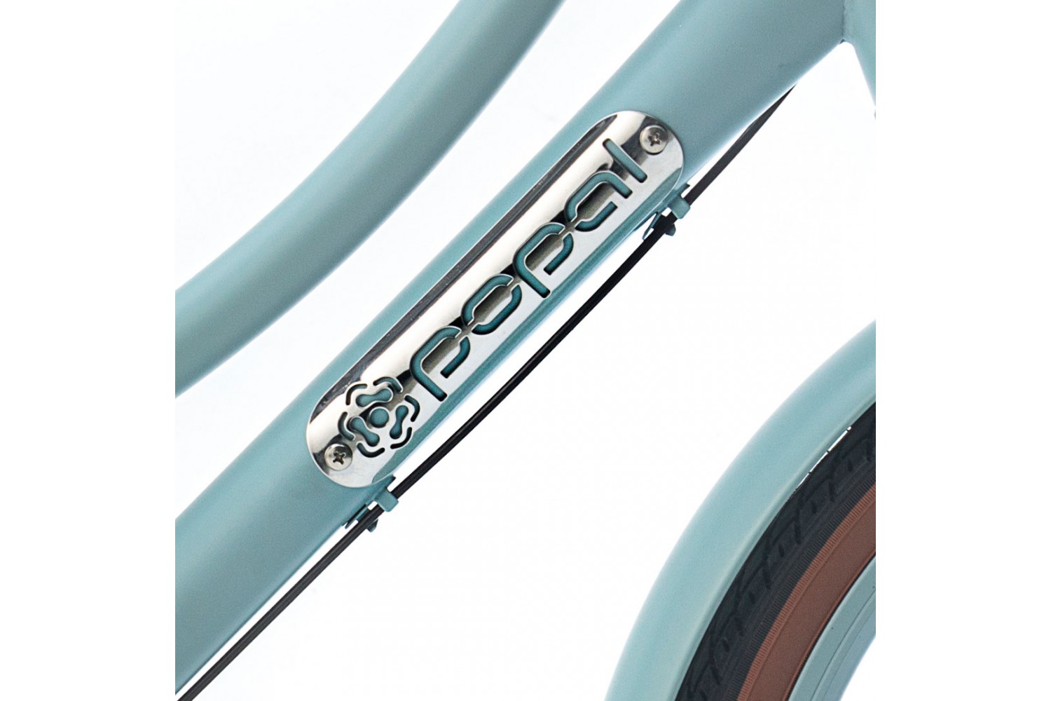 Popal Daily Dutch Basic+ Vélo de transport 22 pouces Filles Bleu mat Vélo Hollandais Popal Daily Dutch Basic+ 22 Pouces Filles Bleu Mat