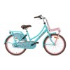Popal Daily Dutch Basic+ Vélo de transport 22 pouces filles Turquoise-rose Vélo Hollandais Popal Daily Dutch Basic+ 22 Pouces Filles Turquoise Rose