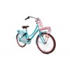 Popal Daily Dutch Basic+ Vélo de transport 22 pouces filles Turquoise-rose Vélo Hollandais Popal Daily Dutch Basic+ 22 Pouces Filles Turquoise Rose